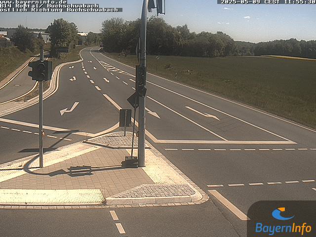 Bundesstraße B14 Nordosten Kamera