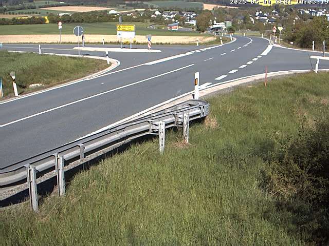 Bundesstraße B2 Südwesten Kamera